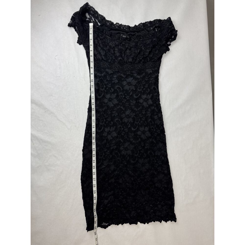 Black Lace Whimsigoth Gothic Dress Witchy Bodycon Vamp Arden B Party Women Small - Picture 3 of 7